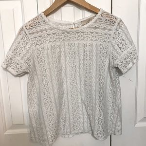 LOFT lace top